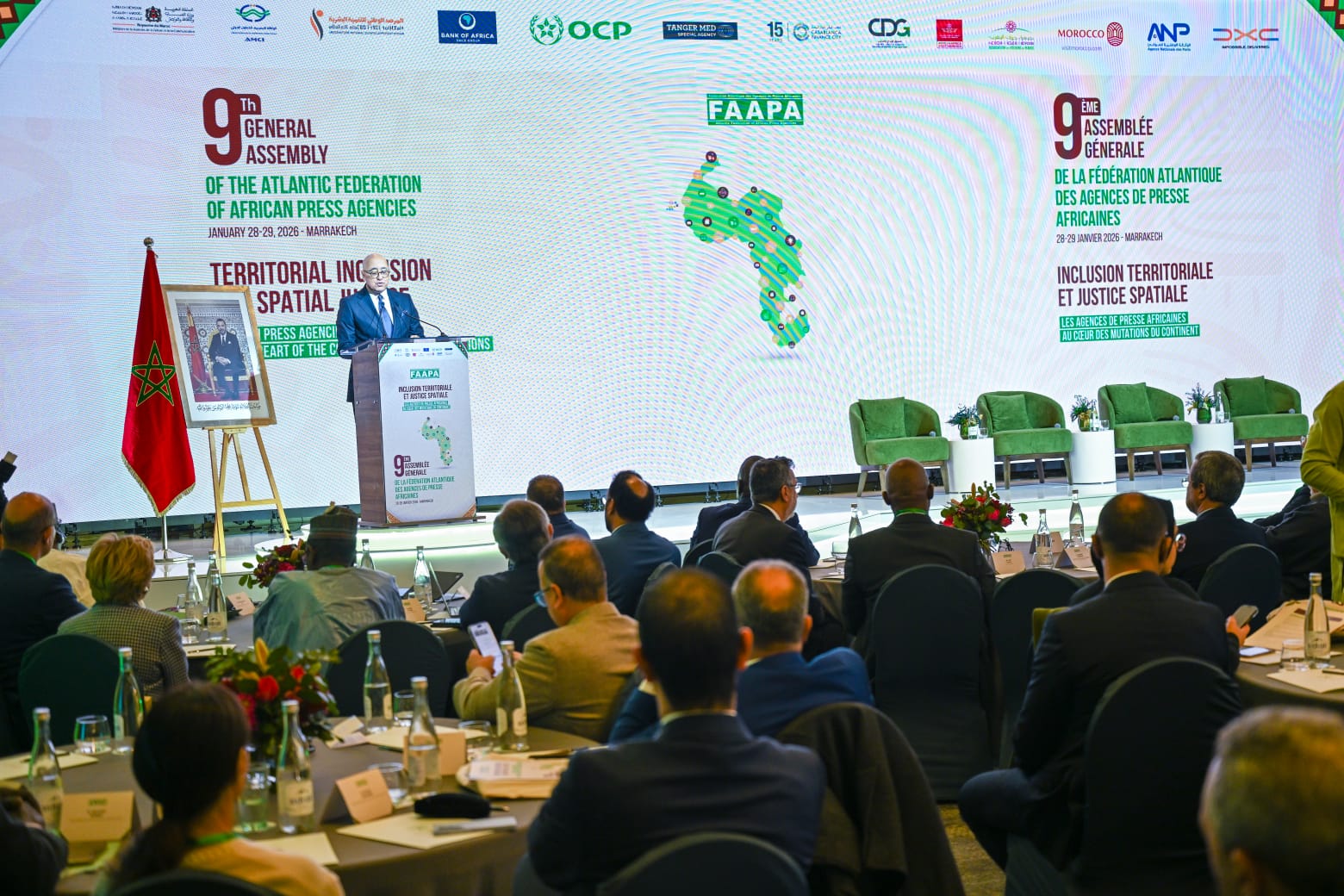 Opening of the 9th General Assembly of the FAAPA in Marrakech